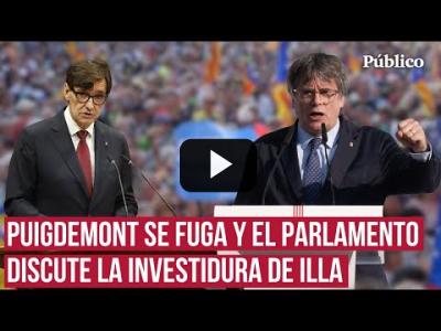 Embedded thumbnail for Video: Illa pide la aplicación &amp;quot;rápida&amp;quot; de la ley de amnistía mientras Puigdemont sigue desaparecido