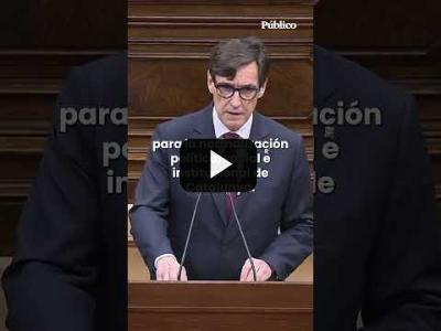 Embedded thumbnail for Video: Illa apoya a Puigdemont en su investidura y pide la publicación &amp;quot;rápida&amp;quot; de la ley de amnistía