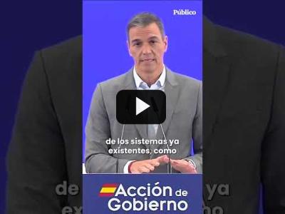 Embedded thumbnail for Video: Pedro Sánchez anuncia 20 millones de euros en ayudas para fomentar el uso de la bicicleta pública