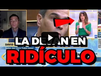 Embedded thumbnail for Video: La &amp;quot;periodista&amp;quot; Ana Terradillos vuelve a señalar a Podemos en su programa y le sale mal