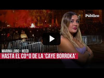 Embedded thumbnail for Video: Marina Lobo: “Nadie debería tener miedo porque haya una manifestación, y menos con tan poca gente”