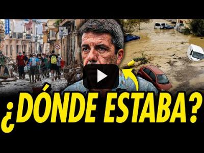 Embedded thumbnail for Video: ¿DÓNDE ESTABA CARLOS MAZÓN DURANTE LA EMERGENCIA EN VALENCIA?