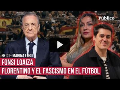Embedded thumbnail for Video: Fonsi Loaiza: &amp;quot;Muchos fascistas intentan lavar su imagen, como si el fútbol fuera un detergente&amp;quot;