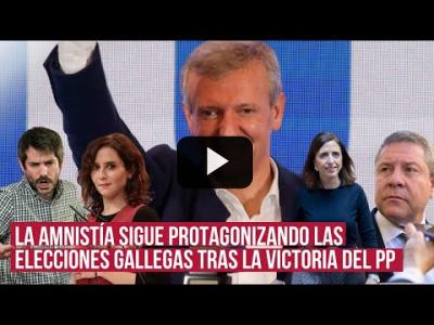 Embedded thumbnail for Video: La izquierda asume su derrota en Galicia en unas elecciones protagonizadas por la amnistía