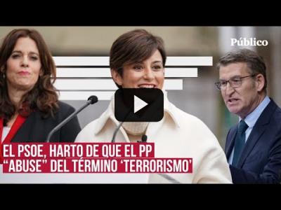 Embedded thumbnail for Video: PSOE vs PP: la palabra &amp;#039;TERRORISMO&amp;#039; desata una vorágine de acusaciones entre izquierda y derecha