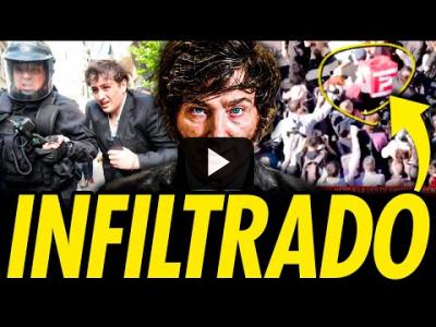 Embedded thumbnail for Video: MILEI USA INFILTRADOS PARA MANCHAR LAS MARCHAS EN DEFENSA DE LA UNIVERSIDAD PÚBLICA