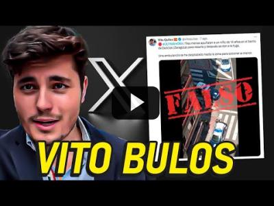 Embedded thumbnail for Video: VITO QUILES SIGUE INTENTANDO UN POGROMO COMO EN REINO UNIDO CON SUS BULOS