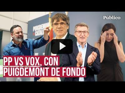 Embedded thumbnail for Video: PP y Vox se ponen a la gresca por la moción de censura de Feijóo mientras Ayuso se esconde