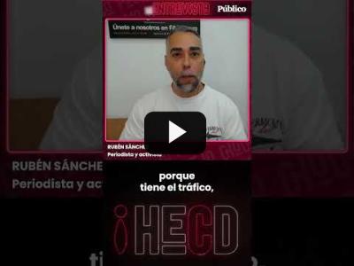 Embedded thumbnail for Video: Rubén Sánchez: &amp;quot;El sindicato del bulo se está forrando con las fake news&amp;quot;, con Marina Lobo