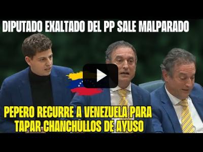 Embedded thumbnail for Video: Guardiola ZUMBA a un ENLOQUECIDO diputado del PP y CHALADURAS de AYUSO: ¡COMODÍN VENEZUELA!