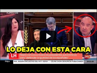 Embedded thumbnail for Video: Laura Arroyo REAPARECE en TVE dejando en evidencia a un tertuliano sobre la sanidad pública