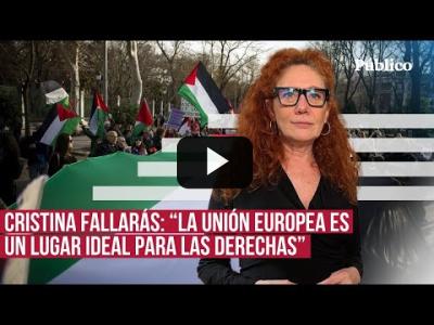 Embedded thumbnail for Video: CRISTINA FALLARÁS: &amp;quot;Resulta incómodo habitar un país RACISTA y mudo ante los CRÍMENES más atroces&amp;quot;