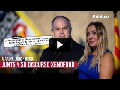 Embedded thumbnail for Video: Marina Lobo y el discurso xenófobo de Junts
