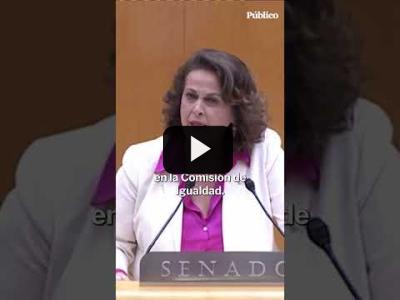 Embedded thumbnail for Video: Antonelli, a un senador del PP: &amp;quot;Que sea usted gay no le da patente de corso para su transfobia&amp;quot;