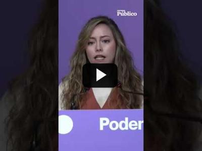 Embedded thumbnail for Video: Podemos habla sobre  el juicio de Rubiales y Jenni Hermoso: &amp;quot;La justicia de este país es patriarcal&amp;quot;