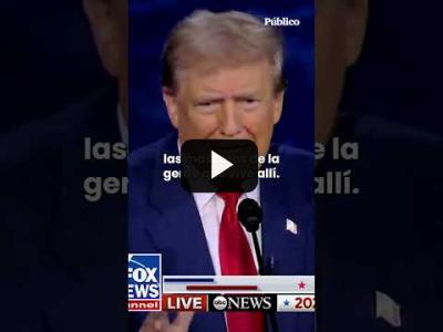 Embedded thumbnail for Video: Los bulos de Trump sobre los migrantes: &amp;quot;Se están comiendo a los perros&amp;quot;