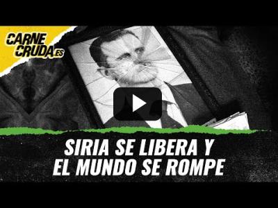 Embedded thumbnail for Video: T11x51 - Siria, qué pasa después de Al Asad (MUNDO A DISTANCIA - CARNE CRUDA)