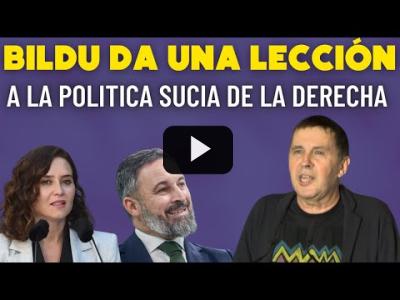 Embedded thumbnail for Video: BILDU da una LECCIÓN a la DERECHA: El estilo zafio y sucio de la política española