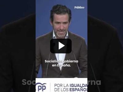 Embedded thumbnail for Video: Borja Sémper: &amp;quot;Pedro Sánchez es una máquina de votos para los independentistas&amp;quot;