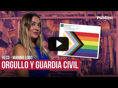 Embedded thumbnail for Video: Marina Lobo comenta el &amp;quot;orgulloso&amp;quot; tweet de la Guardia Civil con motivo del día del Orgullo LGTBI
