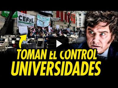 Embedded thumbnail for Video: CRISIS EN EL GOBIERNO DE MILEI: LOS ESTUDIANTES SE MOVILIZAN