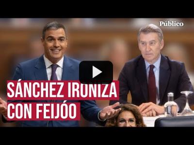 Embedded thumbnail for Video: Sánchez, a Feijóo: &amp;quot;Es a la política española lo que la criptomoneda de Milei a los argentinos&amp;quot;