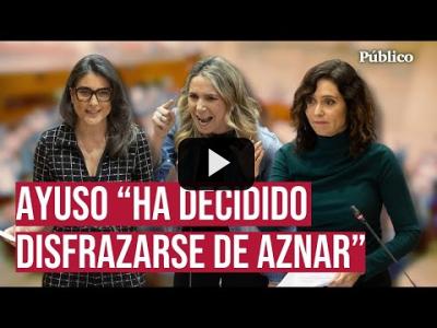 Embedded thumbnail for Video: Más Madrid y PSOE plantan cara a Ayuso en educación y vivienda: &amp;quot;No ha trabajado nunca fuera del PP&amp;quot;