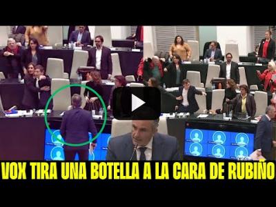 Embedded thumbnail for Video: ORTEGA SMITH (VOX) agrede a Eduardo RUBIÑO (Más Madrid) en el Pleno del Ayuntamiento de Madrid