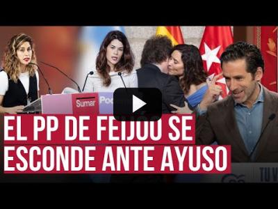 Embedded thumbnail for Video: La izquierda retrata al PP de Feijóo tras la cita de Ayuso y Milei con medalla incluida