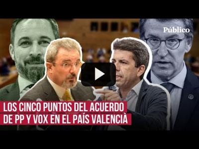 Embedded thumbnail for Video: Así es el acuerdo de gobierno entre el PP y Vox en el País Valencià