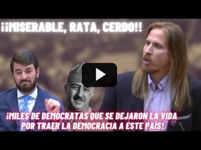 Embedded thumbnail for Video: ⚡Pablo Fernández ARRASA a García-Gallardo (VOX) por FRANQUISTA!