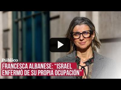 Embedded thumbnail for Video: Francesca Albanese: &amp;quot;Israel viola los derechos palestinos desde siempre&amp;quot;