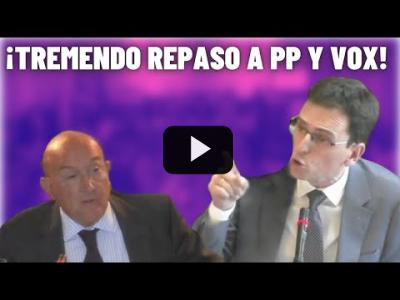 Embedded thumbnail for Video: El TREMENDO REPASO de un concejal al Alcalde de Valladolid de PP y VOX