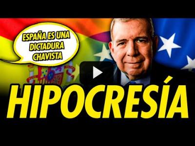 Embedded thumbnail for Video: EDMUNDO GONZÁLEZ ASILADO EN ESPAÑA POR PEDRO SÁNCHEZ &amp;quot;&amp;quot;DICTADURA&amp;quot;&amp;quot; DE IZQUIERDAS