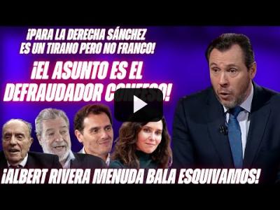 Embedded thumbnail for Video: Los RECADOS de Óscar Puente a MAR, Ayuso, el PP y Albert Rivera &amp;quot;la DERECHA VINCULADA al FRANQUISMO&amp;quot;