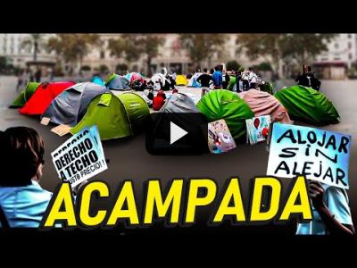 Embedded thumbnail for Video: ACAMPADA POR LA VIVIENDA EN VALENCIA