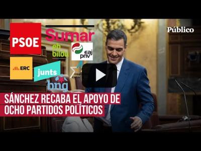 Embedded thumbnail for Video: La España plurinacional convierte a Sánchez en uno de los presidentes más apoyados de la democracia