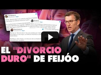 Embedded thumbnail for Video: El &amp;quot;DIVORCIO DURO&amp;quot; de Feijóo hace arder las redes