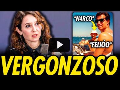 Embedded thumbnail for Video: LA HIPOCRESÍA DE AYUSO: HABLA DE DR0G4S PERO SE OLVIDA DE LA RELACIÓN DE FEIJÓO CON UN N4RCO