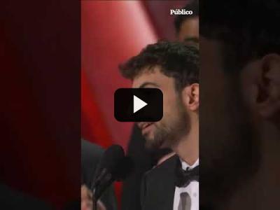 Embedded thumbnail for Video: El discurso en los Oscars de los directores de &amp;quot;No other land&amp;quot; en contra del genocidio palestino