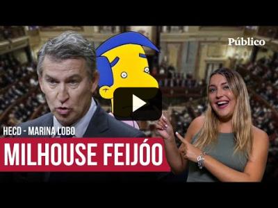 Embedded thumbnail for Video: &amp;#039;Milhouse Feijóo&amp;#039; y su nuevo look: Marina Lobo no se cree el intento estético de &amp;#039;hombre de Estado&amp;#039;