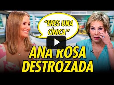 Embedded thumbnail for Video: ¡ALBA CARRILLO DESTROZA A ANA ROSA EN DIRECTO!