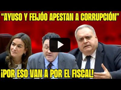 Embedded thumbnail for Video: Oleaga DESQUICIA al PP por DESTAPAR sus VINCULOS con MANOS LIMPIAS y la CORRUPCIÓN: Ayuso y Fiscal