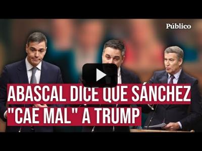 Embedded thumbnail for Video: Sánchez carga contra la hipocresía de Abascal: &amp;quot;Es fuerte con el débil, pero servil con el poderoso&amp;quot;