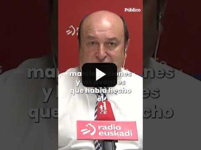 Embedded thumbnail for Video: Ortuzar: &amp;quot;El PNV ha parado la opción de Feijóo de llegar a la Moncloa&amp;quot;