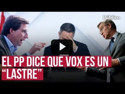 Embedded thumbnail for Video: De la felicidad de Sánchez al cabreo de Feijóo: esto dicen los políticos de la salida de Vox