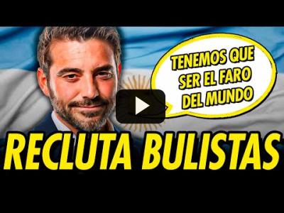 Embedded thumbnail for Video: QUIEREN CONTAMINAR ARGENTINA CON MÁS BULOS: EL ROL DE JAVIER NEGRE Y LA DERECHA DIARIO