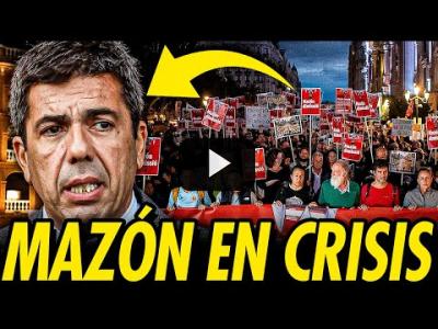 Embedded thumbnail for Video: VALENCIA ESTALLA CONTRA MAZÓN: EL PP LE SUELTA LA MANO