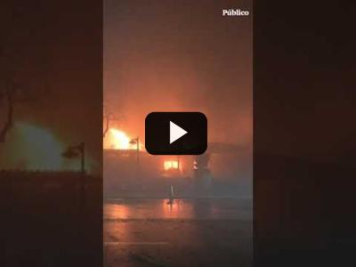 Embedded thumbnail for Video: Miles de personas evacuadas por el incendio que arrasa Los Ángeles