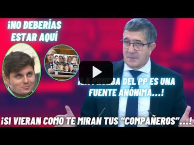 Embedded thumbnail for Video: ⚡Patxi López VACILA a Vito Quiles y ARRUINA la MANIOBRA del PP en el Senado y la PSEUDO QUERELLA!